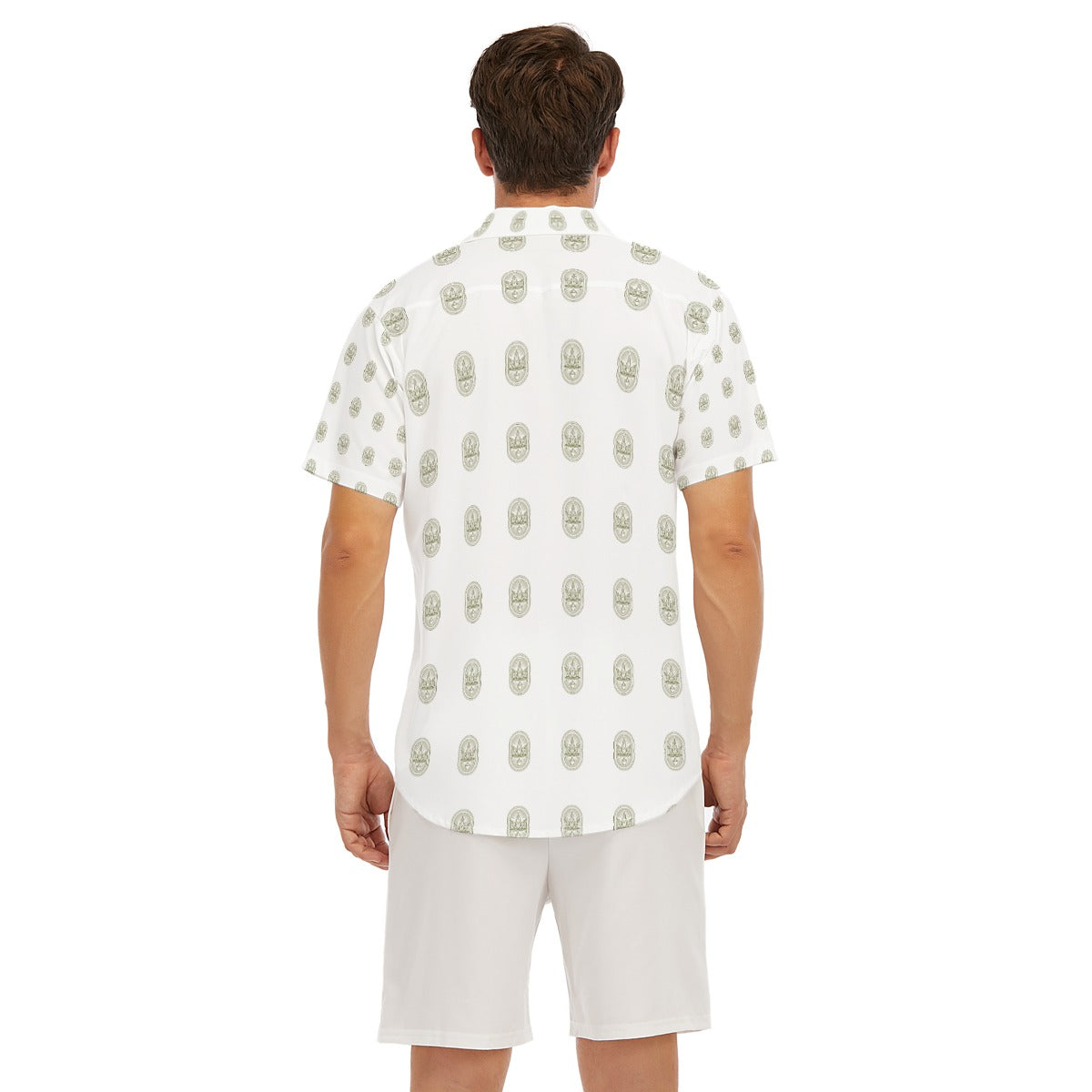 All-Over Print Men's Deep V-neck Short Sleeve T-shirt