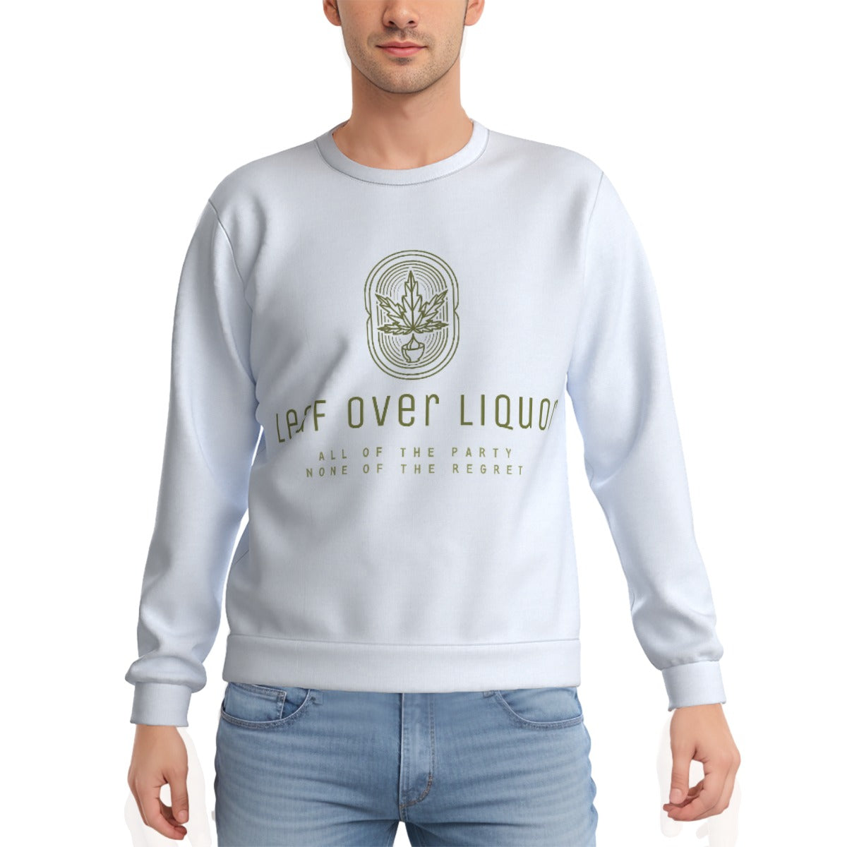 All-Over Print Men's Heavy Fleece Sweatshirt